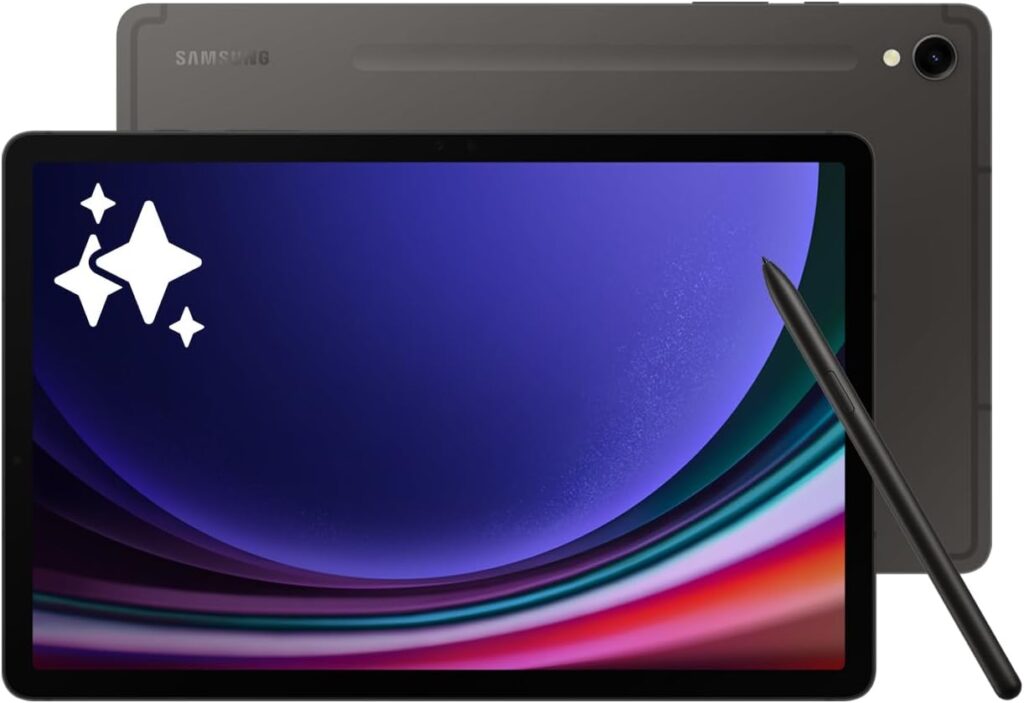 Galaxy Tab S9(Wi-Fiモデル)|Galaxy AI対応|グラファイト|タブレット 本体 端末|Samsung純正 国内正規品|2023年発売|防水防塵|Sペン付き|11インチ|大容量バッテリー 8,400 mAh|軽量498g|ストレージ128GB|Android|有機ELディスプレイ|SM-X710NZAAXJP