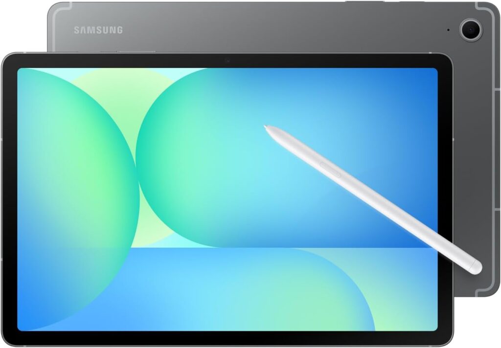 Samsung Galaxy Tab S10 FE｜Galaxy AI対応｜グレー｜タブレット｜Samsung純正 国内正規品｜2025年発売｜防水防塵｜Sペン付き｜10.9インチ｜128GB(最大2TB拡張)｜バッテリー8,000mAh｜497g｜Android｜SM-X520NZAAXJP